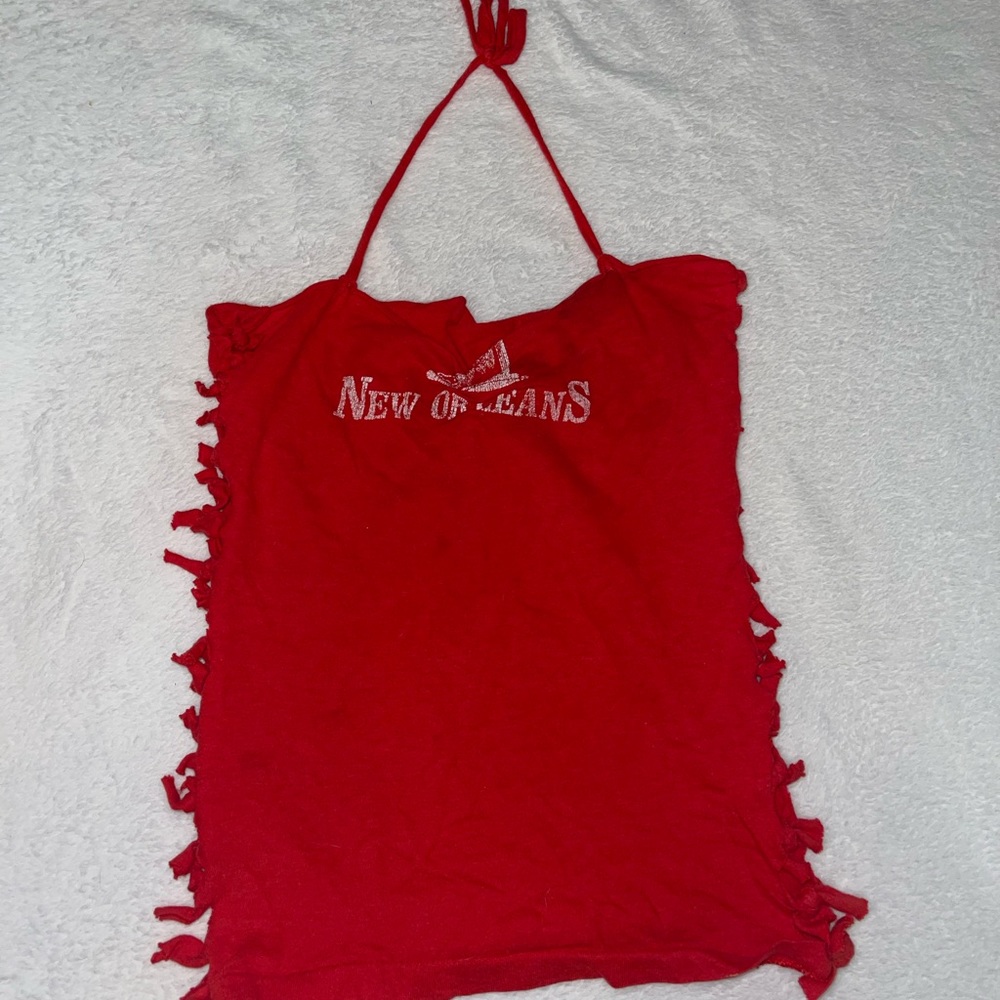New Orleans cropped tee
